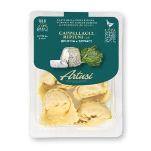 Cappellacci con ricotta e spinaci