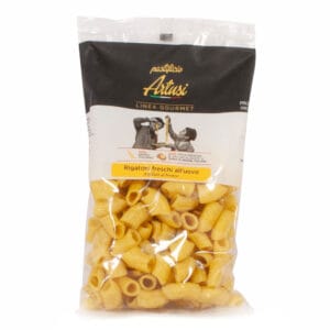 Rigatoni freschi all'uovo trafilati al bronzo