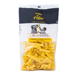 Tagliatelle fresche all'uovo trafilate al bronzo