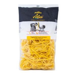 Tagliolini freschi all'uovo trafilati al bronzo