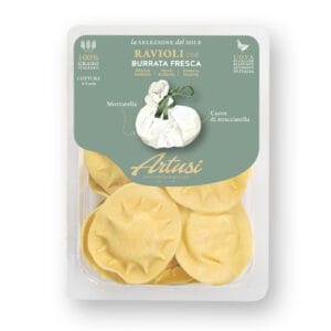 Ravioli con burrata fresca